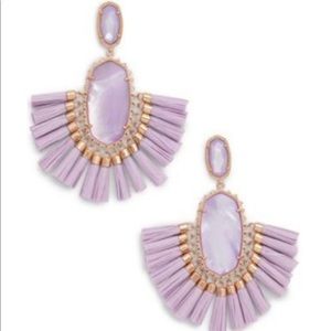 Kendra Scott Kristen Earrings in Lilac